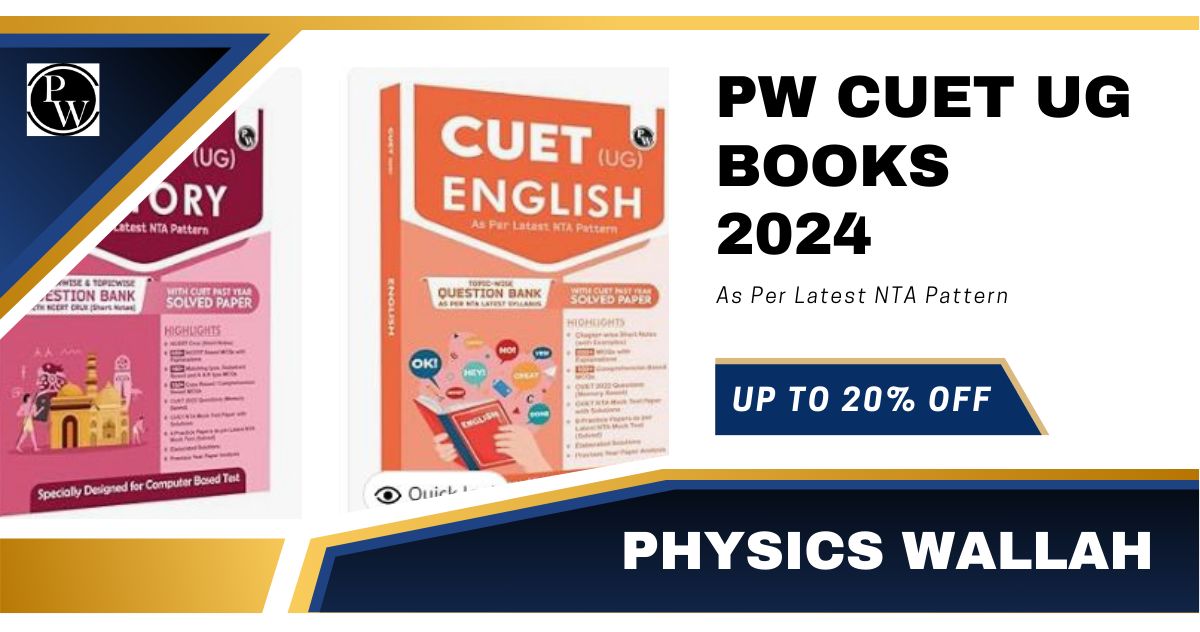 PW CUET UG Books 2024