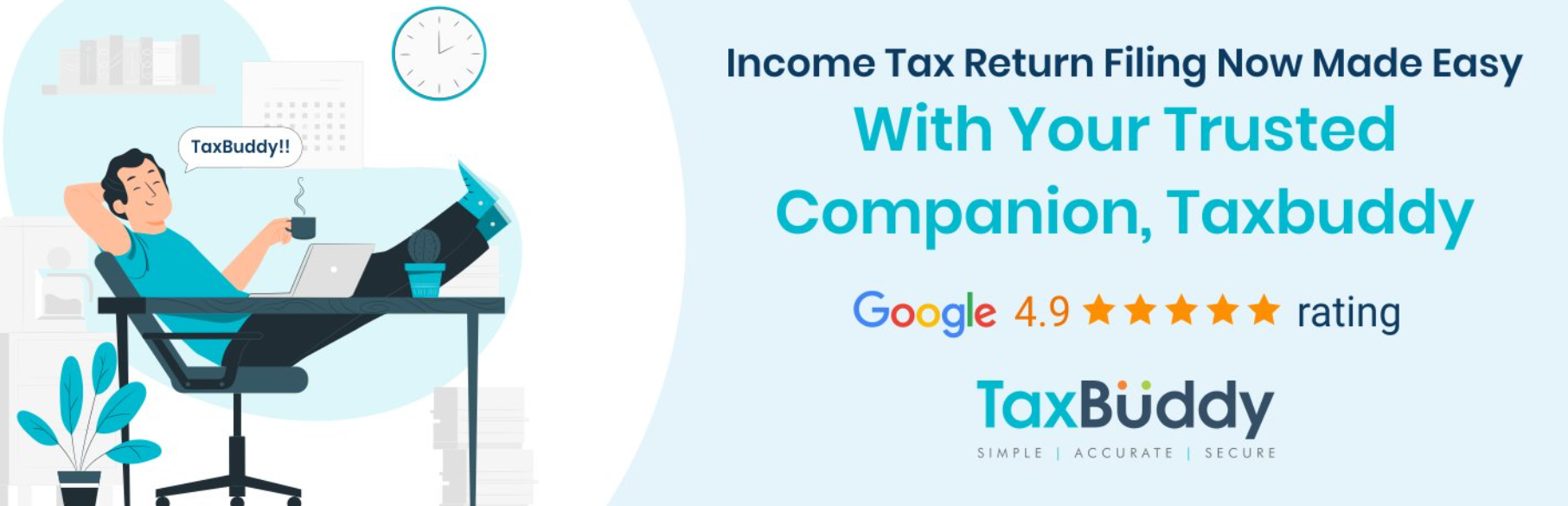Tax Buddy - Income Tax : Get Upto 80% Discount