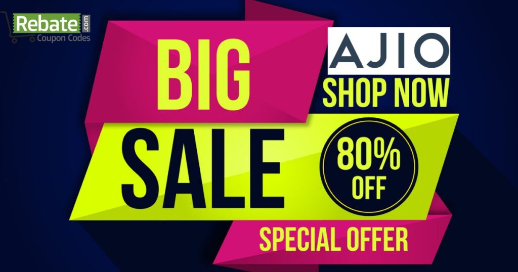 Ajio Upcoming Sale: Discounts