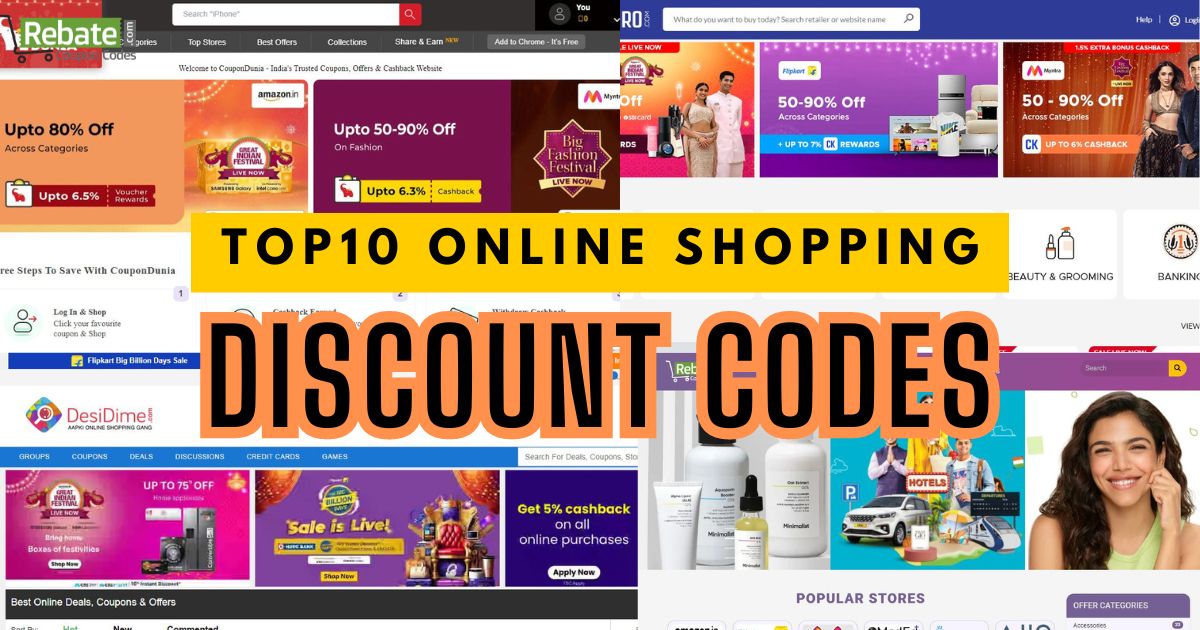 Online Shopping Discount Codes