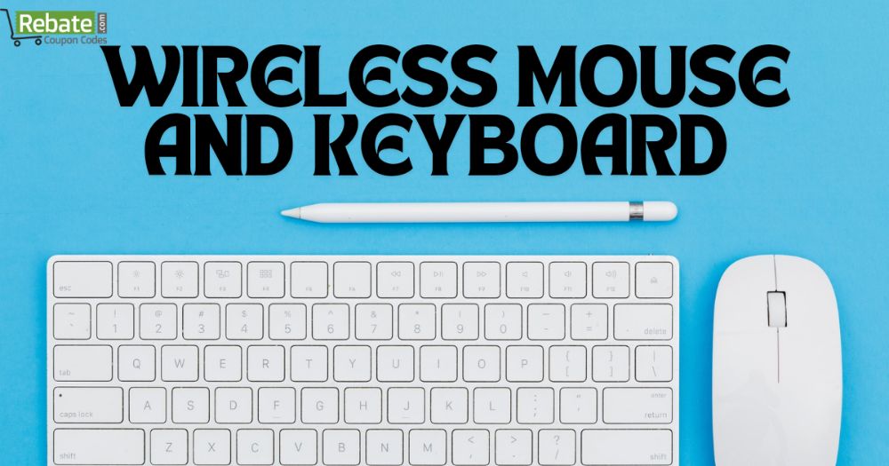 Wireless mouse and keyboard