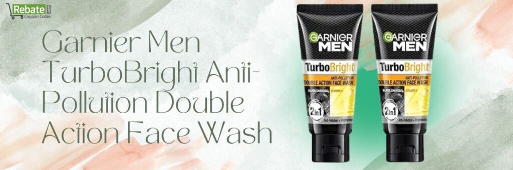 Garnier Men TurboBright Anti-Pollution Double Action Face Wash