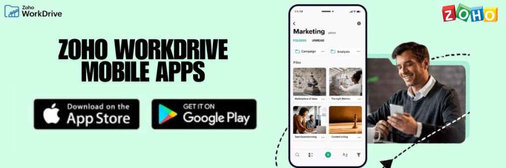 Zoho WorkDrive Mobile Apps