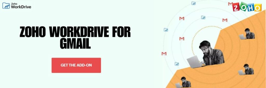 Zoho WorkDrive for Gmail